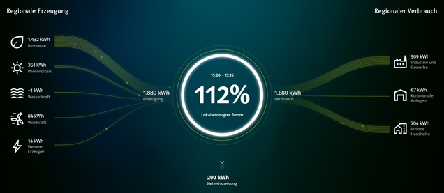 Screenshot Energiemonitor